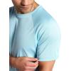 Head Men’s Overgrip Short Sleeve Crewneck T-Shirt, Standard Fit, Stretch Lightweight Material(Stratosphere)