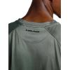 Head Men’s Power House Crewneck Tee, Standard Fit, Lightweight, Raglan Sleeves(Duck Green)