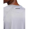 Head Men’s Power House Crewneck Tee, Standard Fit, Lightweight, Raglan Sleeves(Sleet)