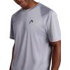 Head Men’s Power House Crewneck Tee, Standard Fit, Lightweight, Raglan Sleeves(Sleet)