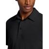 Head Men’s Prestige Polo Shirt, Standard Fit, Stretch Lightweight Material(Black)
