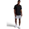 Head Men’s Prestige Polo Shirt, Standard Fit, Stretch Lightweight Material(Black)