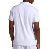 Head Men’s Rally Polo Shirt, Standard Fit, Stretch Midweight Material(Stark White)