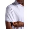 Head Men’s Rally Polo Shirt, Standard Fit, Stretch Midweight Material(Stark White)