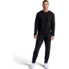 Head Men’s Reflect Long Sleeve Crewneck T-Shirt, Standard Fit, Soft Midweight Cotton-Polyester Material(Black)