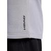 Head Men’s Reflect Long Sleeve Crewneck T-Shirt, Standard Fit, Soft Midweight Cotton-Polyester Material(Cool Grey)