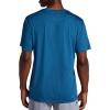 Head Men’s Score Hypertek T-Shirt, Standard Fit, Lightweight and Breathable, Hypertek Moisture-Wicking Technology(Poseidon Heather)