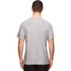Head Men’s Score Hypertek T-Shirt, Standard Fit, Lightweight and Breathable, Hypertek Moisture-Wicking Technology(Sleet Heather)