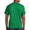 Head Men’s Short Sleeve Active Crewneck T-Shirt, Standard Fit, Midweight, Peached Stretch Material(Amazon Green Heather)