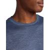 Head Men’s Short Sleeve Active Crewneck T-Shirt, Standard Fit, Midweight, Peached Stretch Material(Cool Grey Heather)