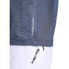 Head Men’s Short Sleeve Active Crewneck T-Shirt, Standard Fit, Midweight, Peached Stretch Material(Cool Grey Heather)