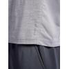 Head Men’s Short Sleeve Active Crewneck T-Shirt, Standard Fit, Midweight, Peached Stretch Material(Sleet Heather)