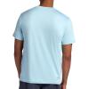 Head Men’s Short Sleeve Active Crewneck T-Shirt, Standard Fit, Midweight, Peached Stretch Material(Stratosphere Heather)