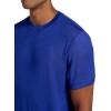 Head Men’s Short Sleeve Active Crewneck T-Shirt, Standard Fit, Midweight, Peached Stretch Material(Streak Heather)