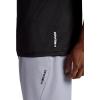 Head Men’s Sideline Sleeveless Crewneck Tank Top, Standard Fit, Stretch Lightweight Material(Black)