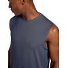 Head Men’s Sideline Sleeveless Crewneck Tank Top, Standard Fit, Stretch Lightweight Material(Cool Grey)