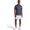 Head Men’s Skill Jacquard Polo, Standard Fit, Lightweight and Breathable(Cool Grey Heather)