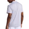 Head Men’s Skill Jacquard Polo, Standard Fit, Lightweight and Breathable(Sleet Heather)
