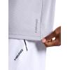 Head Men’s Skill Jacquard Polo, Standard Fit, Lightweight and Breathable(Sleet Heather)