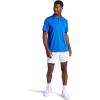 Head Men’s Skill Jacquard Polo, Standard Fit, Lightweight and Breathable(Supreme Blue Heather)