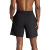 Head Men’s Slice Short, Standard Fit, 7” Inseam, Stretch Lightweight Material(Black)