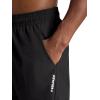 Head Men’s Slice Short, Standard Fit, 7” Inseam, Stretch Lightweight Material(Black)