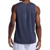 Head Men’s Spin Serve Hypertek Scoopneck Tanktop, Standard Fit, Lightweight and Breathable(Cool Grey)