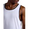 Head Men’s Spin Serve Hypertek Scoopneck Tanktop, Standard Fit, Lightweight and Breathable(Stark White)