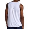 Head Men’s Spin Serve Hypertek Scoopneck Tanktop, Standard Fit, Lightweight and Breathable(Stark White)