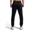 Head Men’s Strike Jogger, Standard Fit, Midweight Fleece Material(Black)