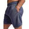Head Men’s Supreme Stitch Short, Standard Fit, 7” Inseam, Stretch Midweight Material(Cool Grey)