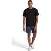 Head Men’s Top Fit Short Sleeve Crewneck T-Shirt, Standard Fit, Stretch Lightweight Material(Black)