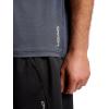 Head Men’s Top Fit Short Sleeve Crewneck T-Shirt, Standard Fit, Stretch Lightweight Material(Cool Grey)