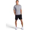 Head Men’s Top Fit Short Sleeve Crewneck T-Shirt, Standard Fit, Stretch Lightweight Material(Sleet)