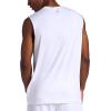 Head Men’s Winner Sleeveless Crewneck Tank Top, Standard Fit, Stretch Lightweight Material(Stark White)