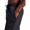 Head Men’s Zenith Jogger, Standard Fit, Stretch Midweight Micro Terry Material(Ebony)