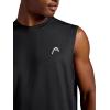Head Men’s Zephyr Mesh Tank Top, Standard Fit, Lightweight and Breathable Mesh Material(Black)