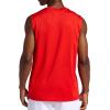 Head Men’s Zephyr Mesh Tank Top, Standard Fit, Lightweight and Breathable Mesh Material(Tomato)