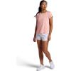 Head Women’s Alliance Spacedye Crewneck T-Shirt, Relaxed Fit, Stretch Midweight Fabric(Mellow Rose Heather)