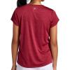 Head Women’s Alliance Spacedye Crewneck T-Shirt, Relaxed Fit, Stretch Midweight Fabric(Rhubarb Heather)