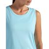 Head Women’s Backspin Tank Top, Slim Fit, Lightweight and Breathable Material(Aquatic)
