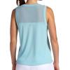 Head Women’s Backspin Tank Top, Slim Fit, Lightweight and Breathable Material(Aquatic)