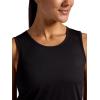 Head Women’s Breakpoint Racerback Scoopneck Tank Top, Slim Fit, Stretch Lightweight Material(Black)