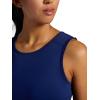 Head Women’s Breakpoint Racerback Scoopneck Tank Top, Slim Fit, Stretch Lightweight Material(Medieval Blue)