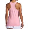 Head Women’s Breakpoint Racerback Scoopneck Tank Top, Slim Fit, Stretch Lightweight Material(Peony Heather)