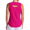 Head Women’s Breakpoint Racerback Scoopneck Tank Top, Slim Fit, Stretch Lightweight Material(Proud Pink)
