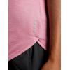 Head Women’s Halfcourt Short Sleeve T-Shirt, Slim Fit, Stretch Midweight Material, Moisture-Wicking(Fox Glove Heather)