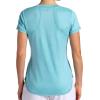 Head Women’s Halfcourt Short Sleeve T-Shirt, Slim Fit, Stretch Midweight Material, Moisture-Wicking(Reef Waters Heather)