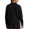 Head Women’s Polo Crewneck Sweatshirt, Relaxed Fit, Heavyweight Material(Black)