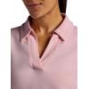 Head Women’s Polo Crewneck Sweatshirt, Relaxed Fit, Heavyweight Material(Crystal Rose)